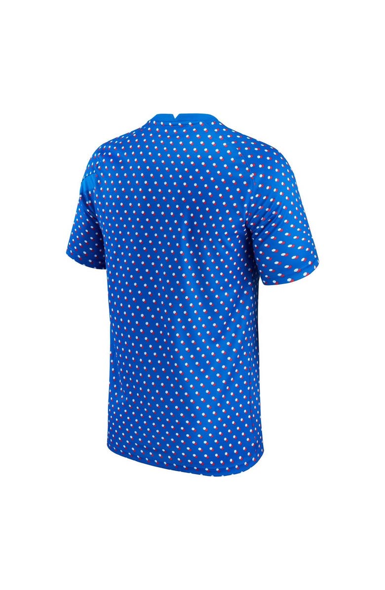 Nike Men's Nike Blue France Women's National Team 2021/22 Pre-Match Top, Alternate, color, Blue