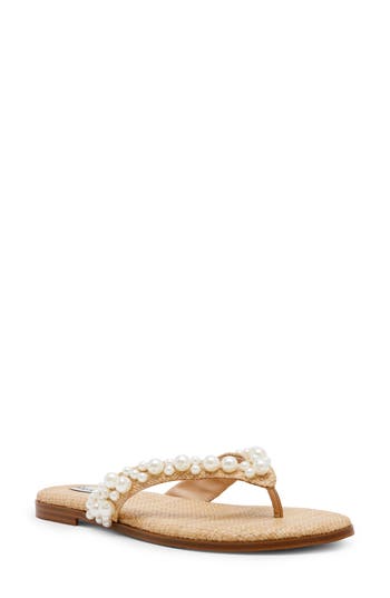 Steve Madden Tylie Flip Flop In Brown