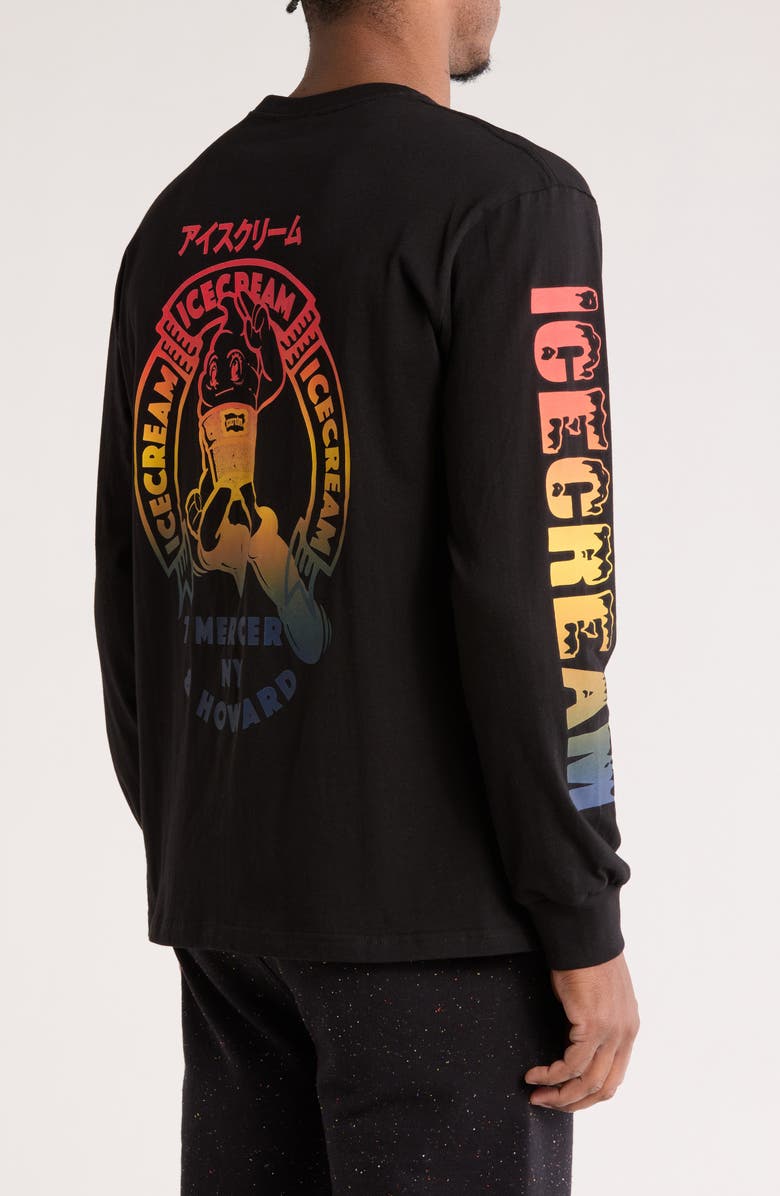 ICECREAM Shield Cotton Jersey Long Sleeve T-Shirt, Alternate, color, 