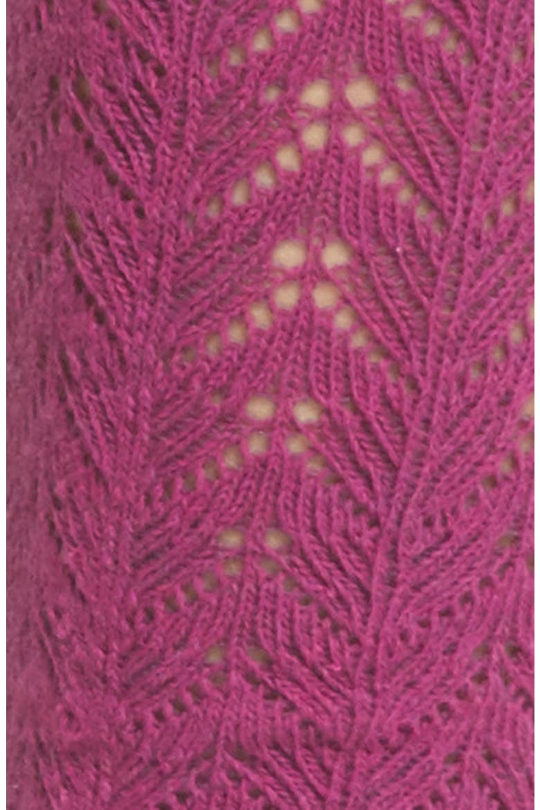 ToeSox Taya Pointelle Leg Warmers, Alternate, color, BERRY