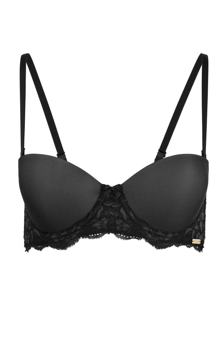 Adore Me Lyza Push Up Balconette Bra, Alternate, color, 