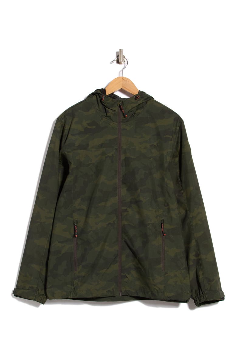 The Defender Water Resistant Jacket, Alternate, color, WOODLAND CAMO