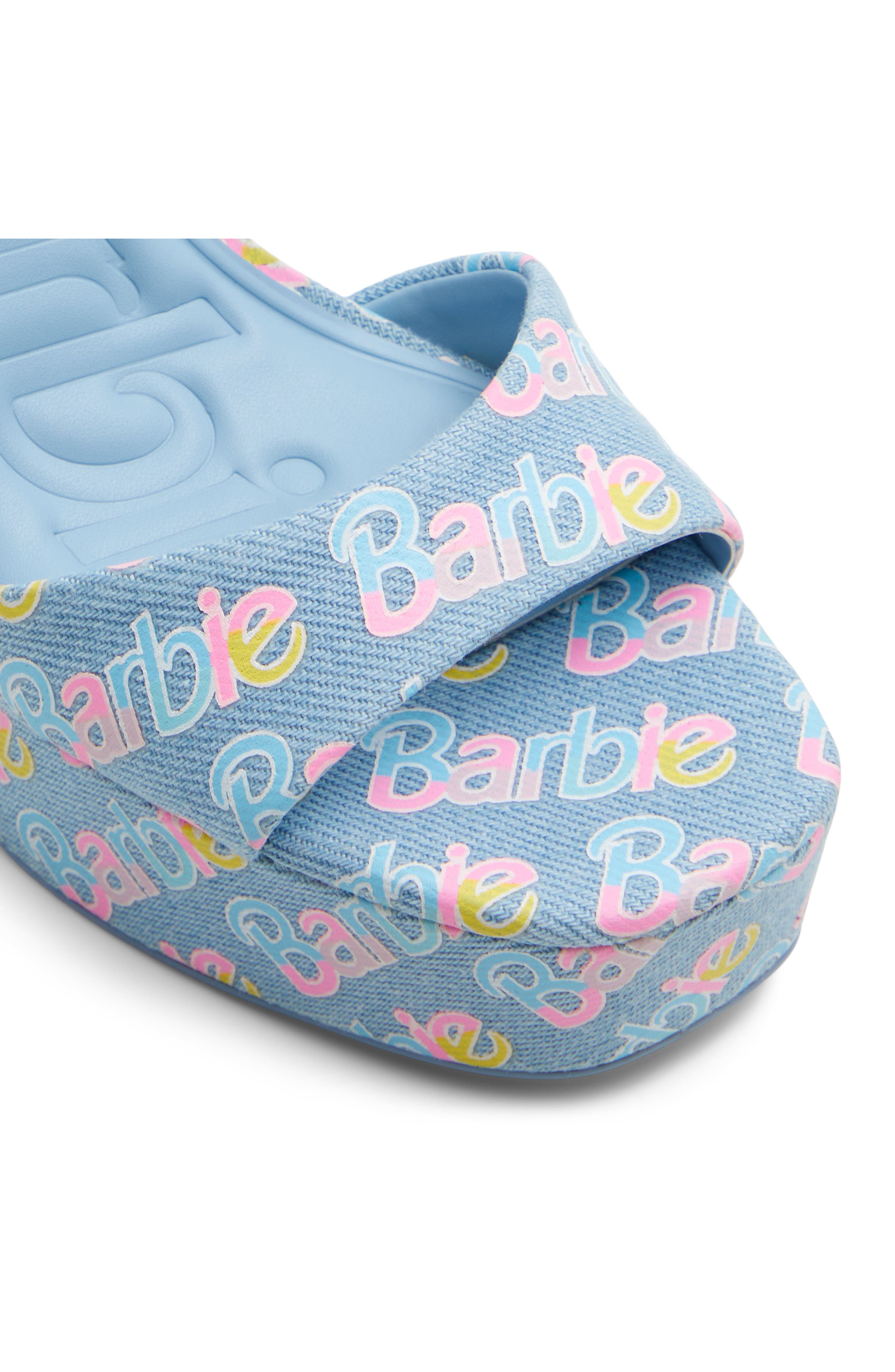 ALDO x Barbie Party Ankle Strap Platform Sandal, Alternate, color, 