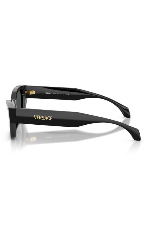 Versace 0ve4488u Signature Sunglasses In Black