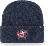 '47 Men's '47 Navy Columbus Blue Jackets Brain Freeze Cuffed Knit Hat