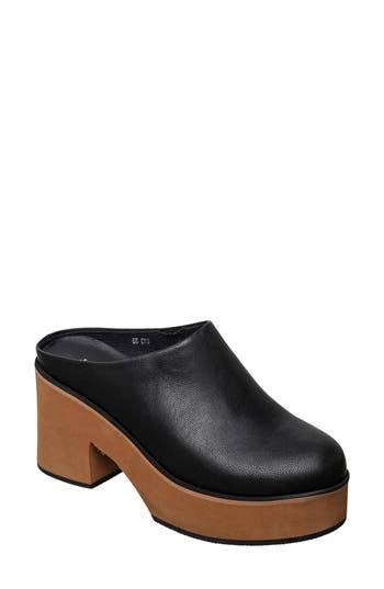 Antelope Ian Platform Clog In Black