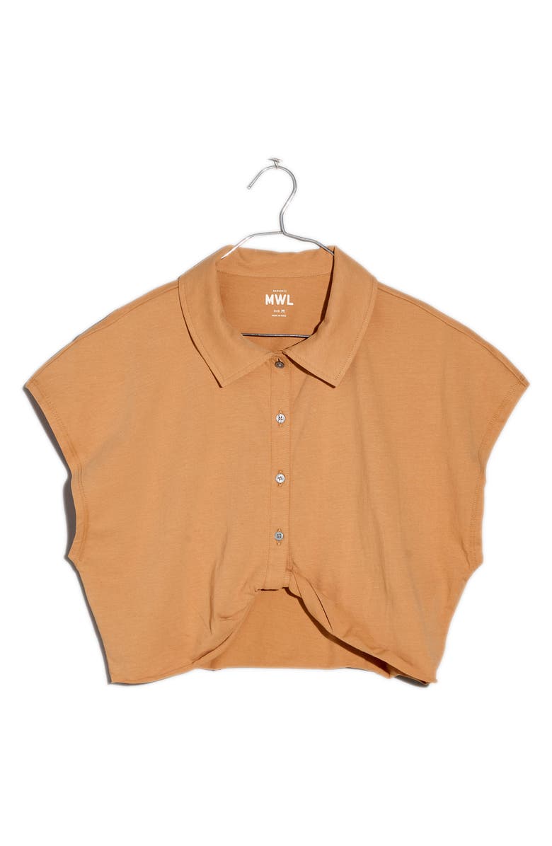 MWL Polo Twist Botanical Dye Knit Shirt, Alternate, color, 