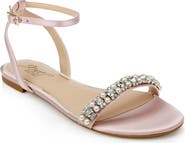 Jewel Badgley Mischka Daria Ankle Strap Sandal