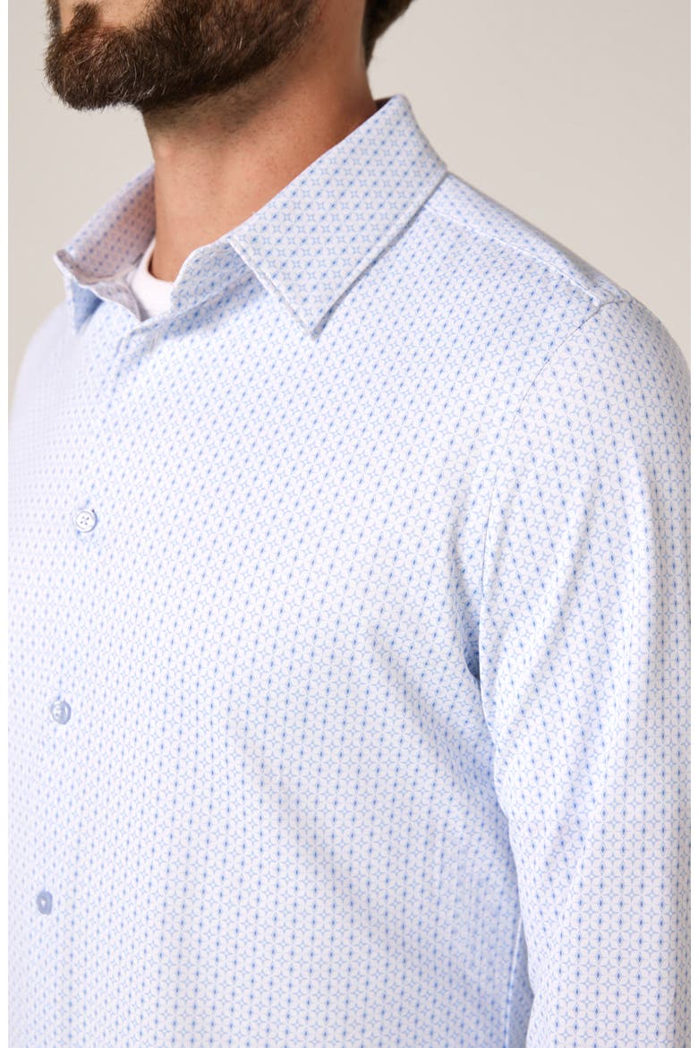 Upton Wrinkle Resistant Performance Button-Up Shirt, Alternate, color, LIGHT BLUE