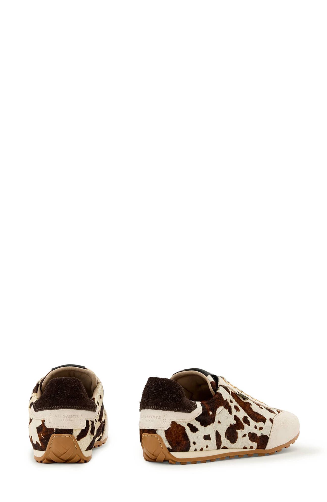 Liam Sneaker, Alternate, color, COW PRINT