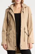 Sam Edelman Cinched Waist Softshell Anorak