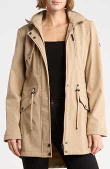 Cinched Waist Softshell Anorak
