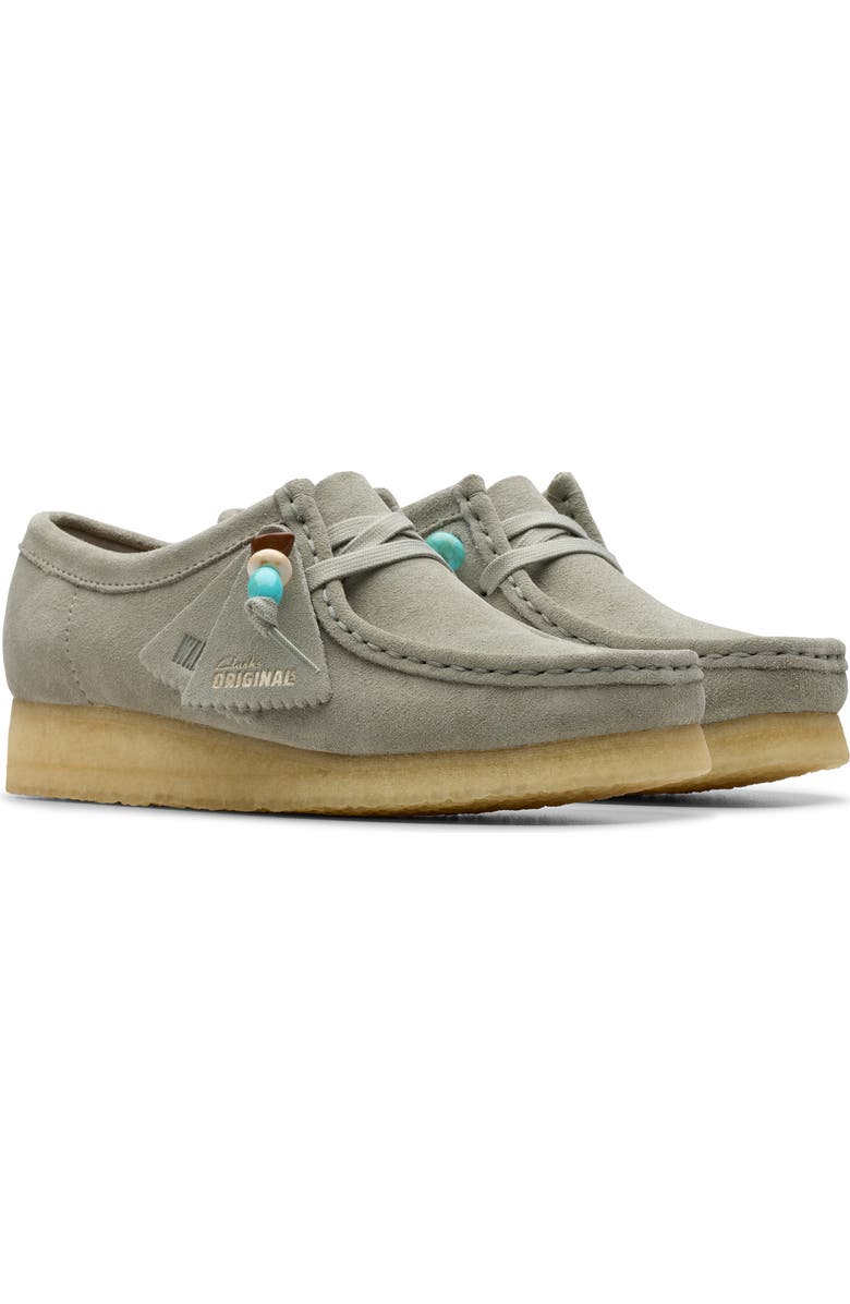 Clarks<sup>®</sup> Originals Wallabee Chukka Boot, Alternate, color, Sage Suede
