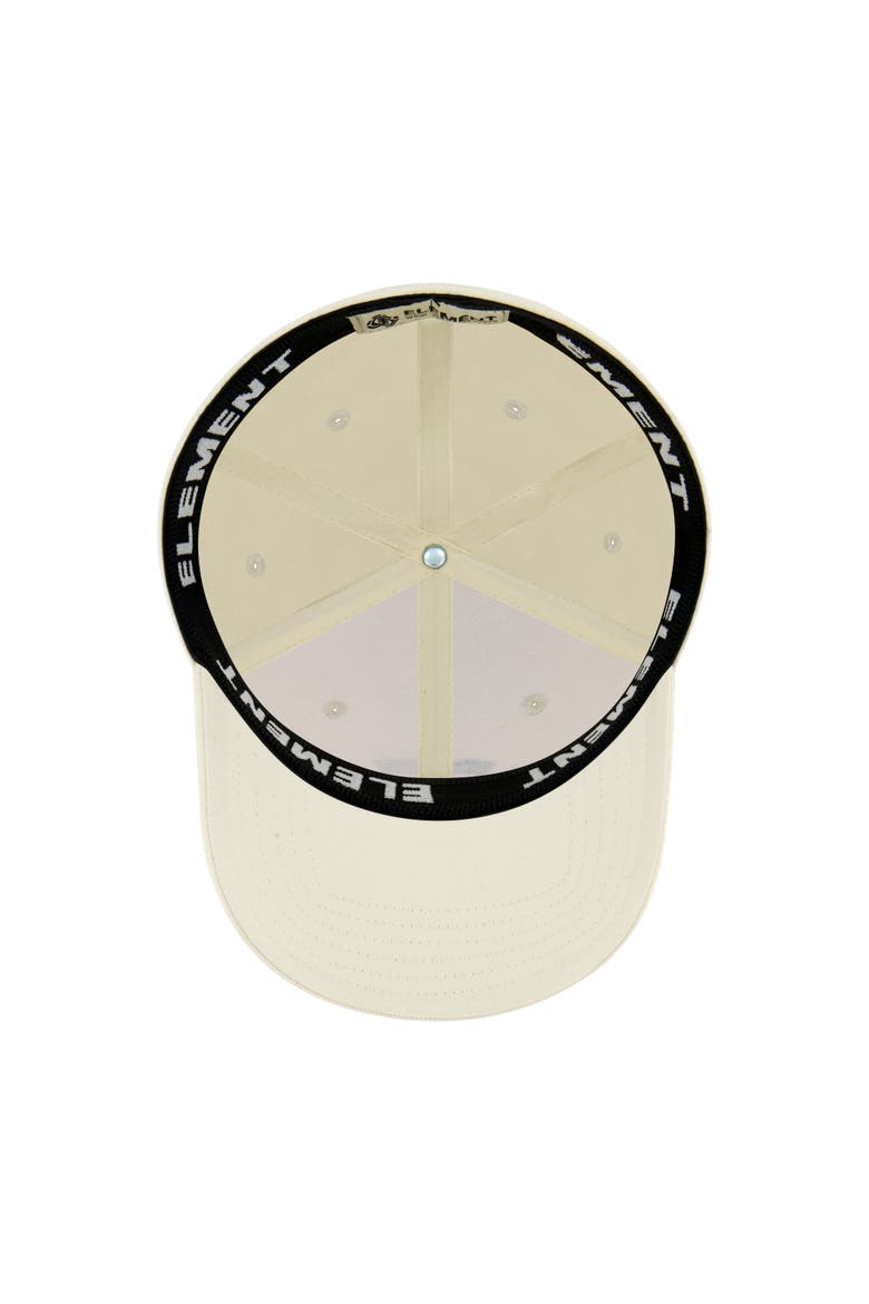 Stretch Fit 6-Panel Cap with Curved Visor, Alternate, color, CREAM