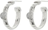 MESHMERISE Diamond Hoop Earrings - 0.12ct.