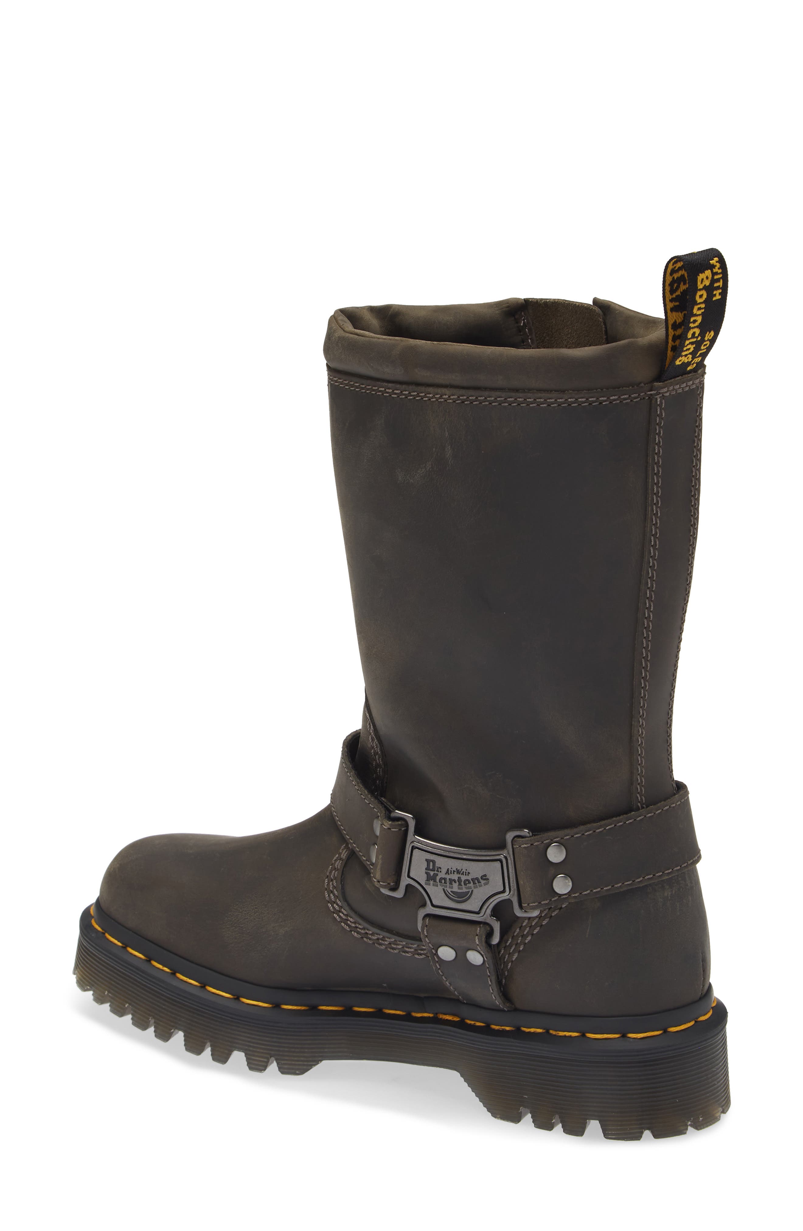 Anistone Harness Boot, Alternate, color, CHARCOAL G