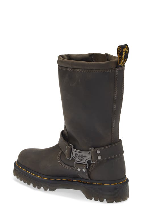Dr. Martens Anistone Hohe Leder Biker Stiefel In Multi