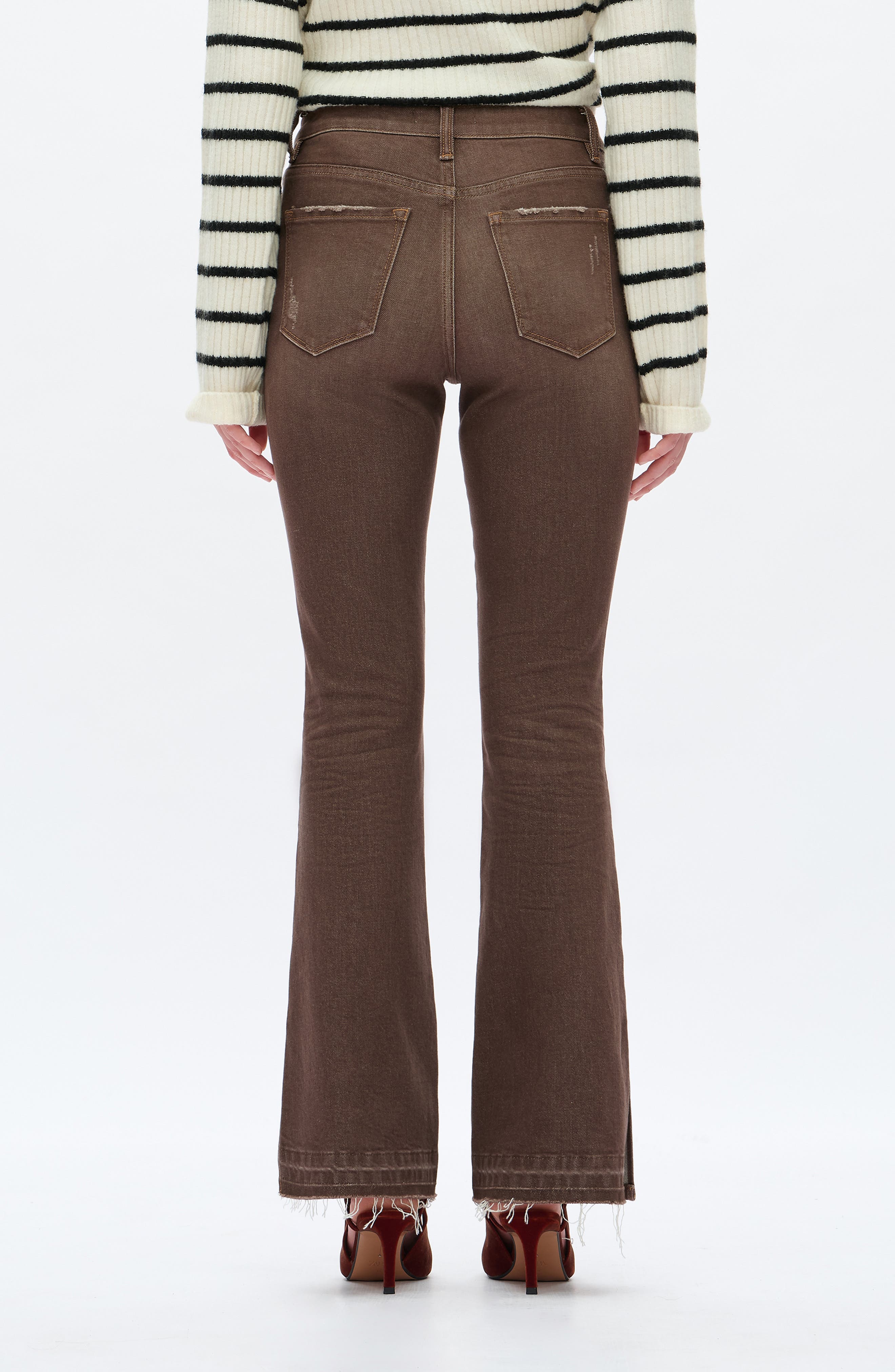 Bayeas High Waist Flare Jeans (Women) | Nordstrom