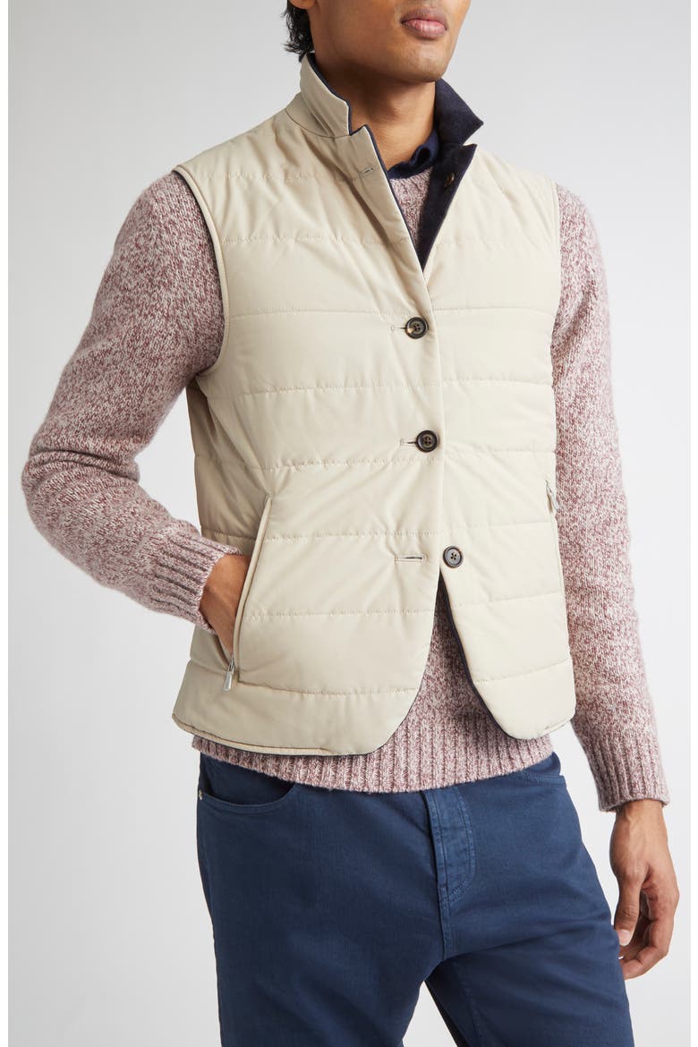 Reversible Technical Vest, Alternate, color, 11-02 BLUE AND SAND