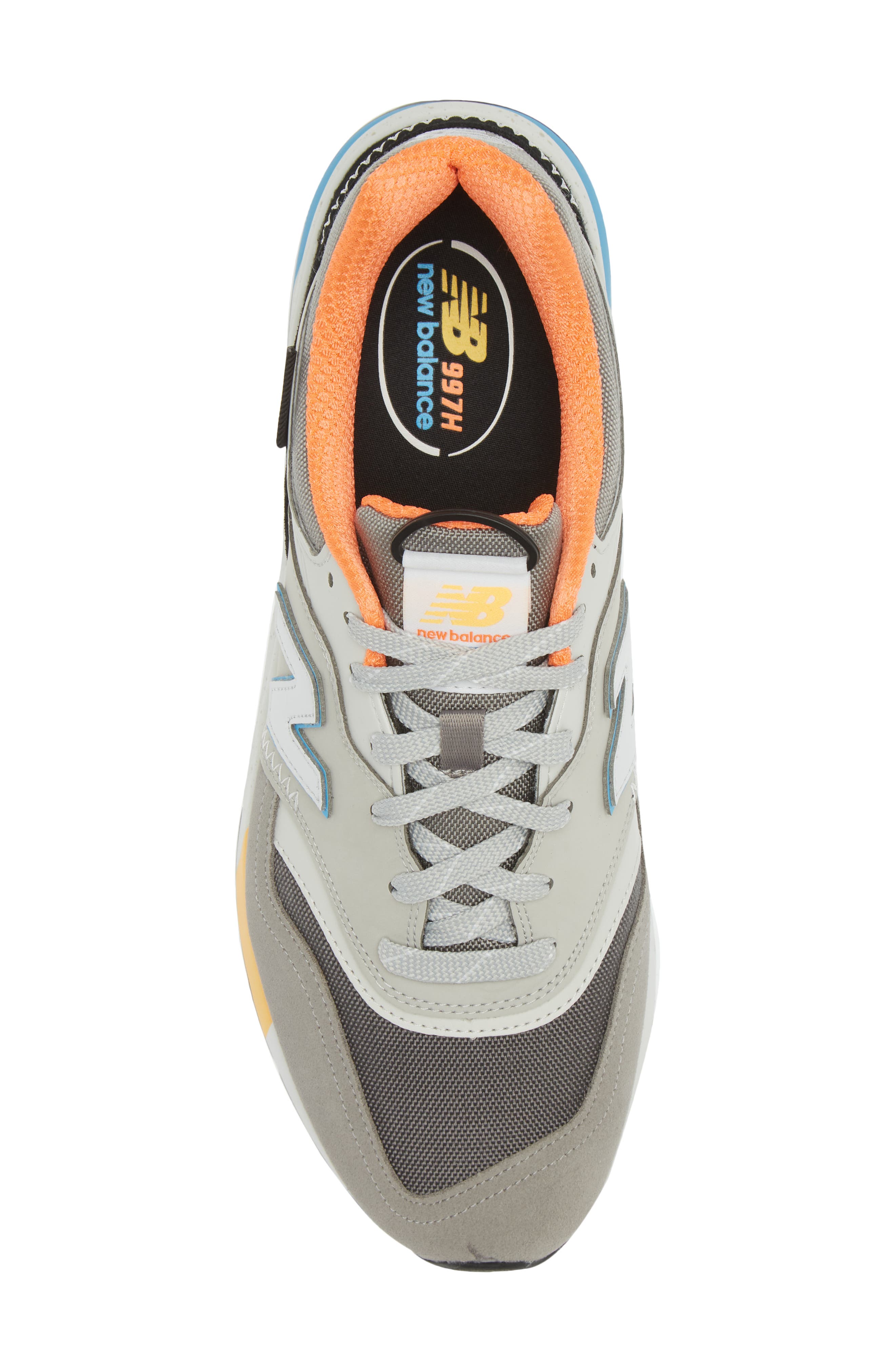 997 H Sneaker, Alternate, color, MARBLEHEAD/ BLACK