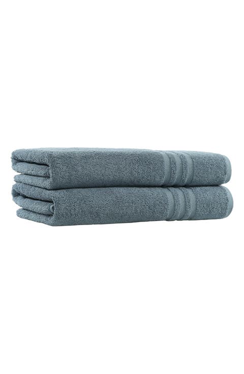 Denzi Turkish Cotton Bath Towel - Set of 2