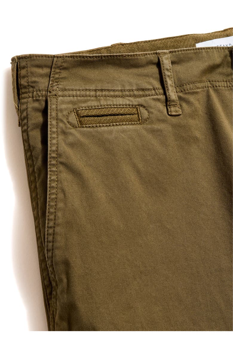 Billy Reid Slim Fit Flat Front Stretch Cotton Chinos, Alternate, color, 