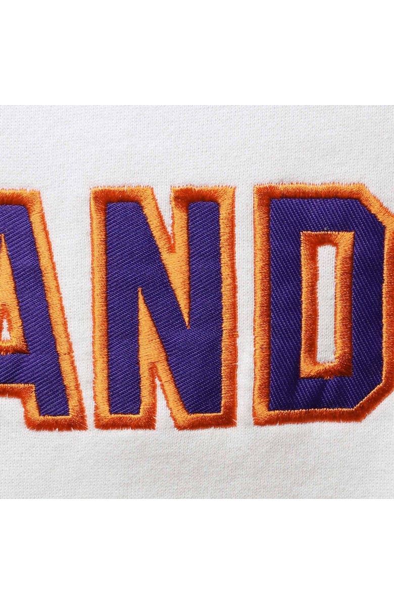 FANATICS Men's Fanatics Branded Royal/Orange New York Islanders Big & Tall Colorblock Fleece Hoodie, Alternate, color, 