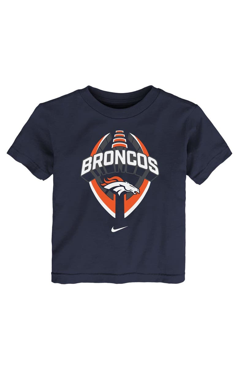 Nike Toddler Nike Navy Denver Broncos Icon Legend T-Shirt, Alternate, color, Navy