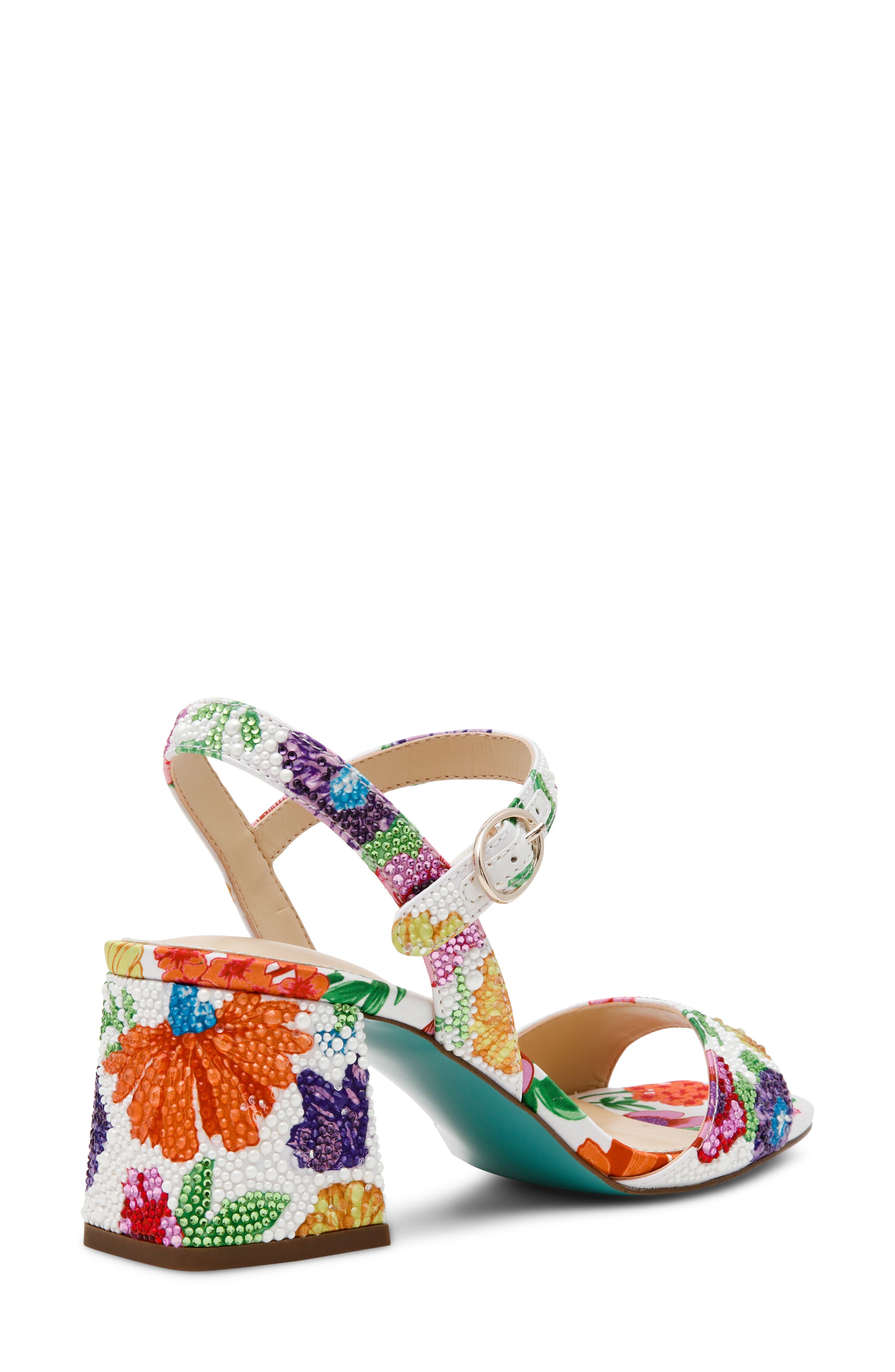 Betsey Johnson Tamy Ankle Strap Sandal, Alternate, color, 