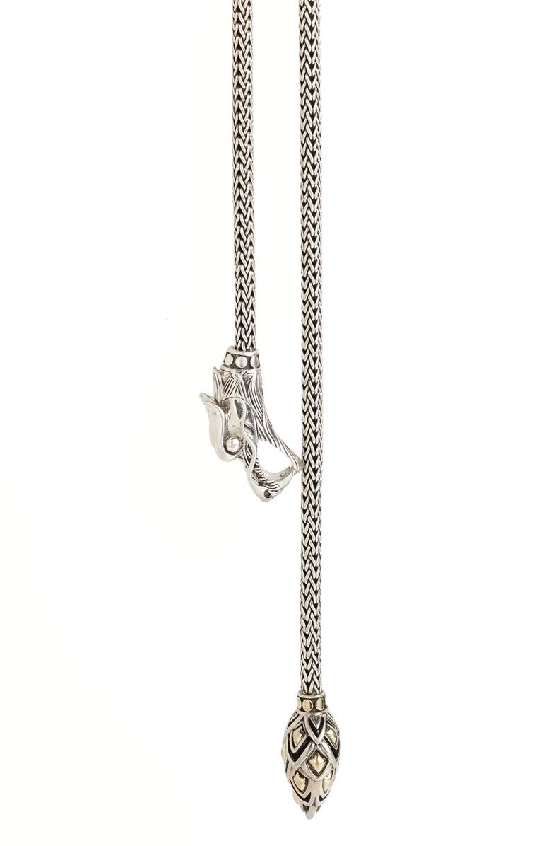 John Hardy Legends Naga Chain Y-Necklace, Alternate, color,