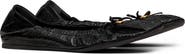 Valentino Garavani VLOGO Signature Patent Ballet Flat