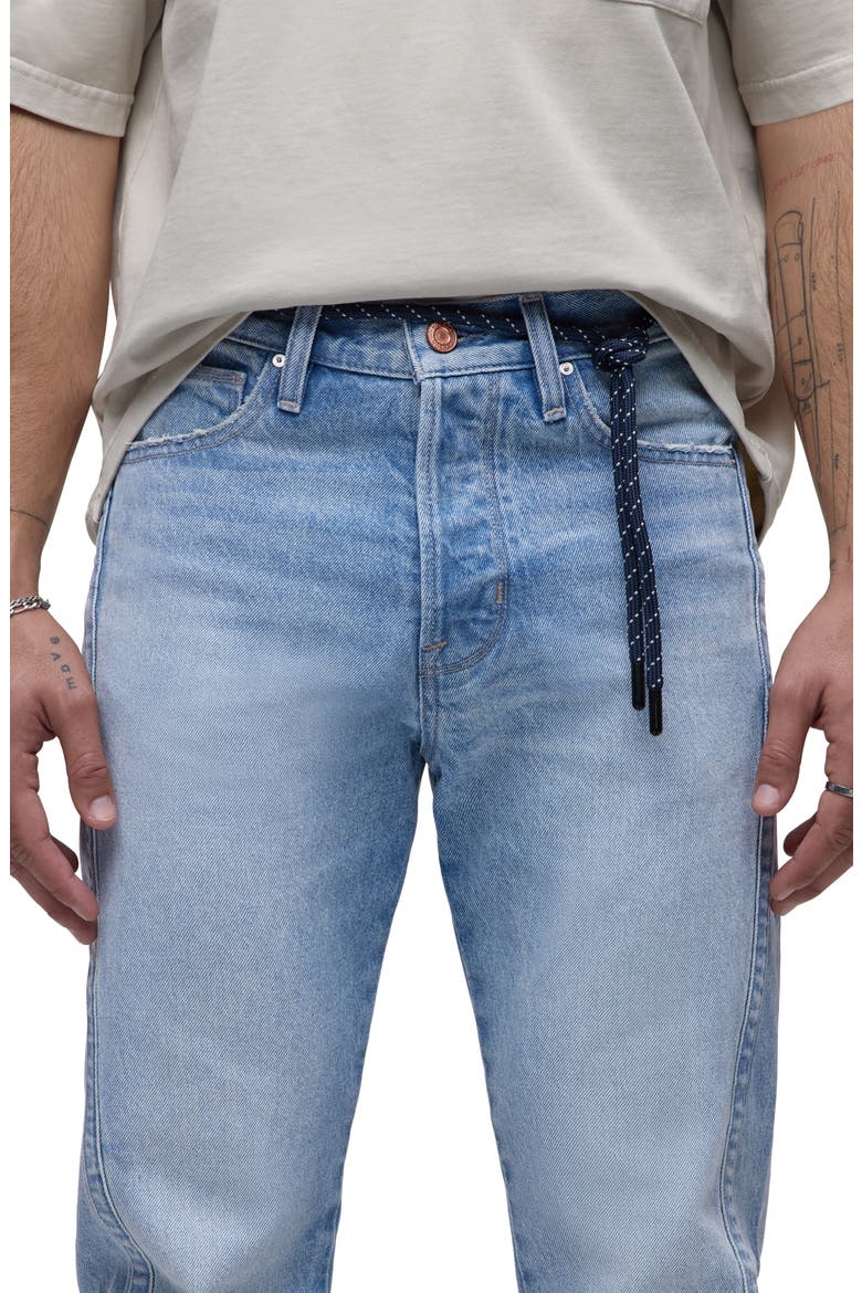 Twisted Seam Straight Leg Jeans, Alternate, color, EAST PARK