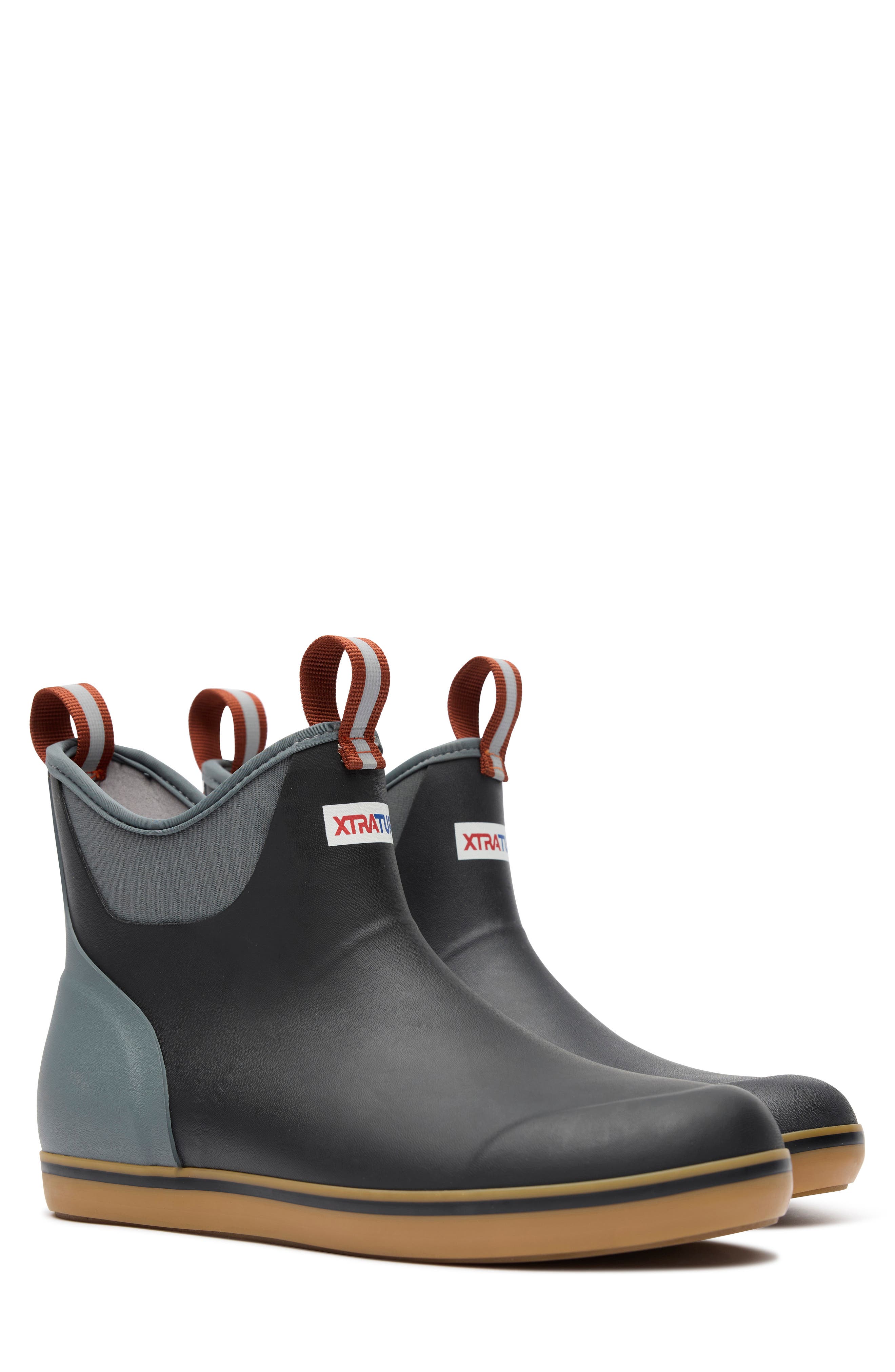6-Inch Ankle Deck Boot, Alternate, color, BLACK/ DEEP STORM