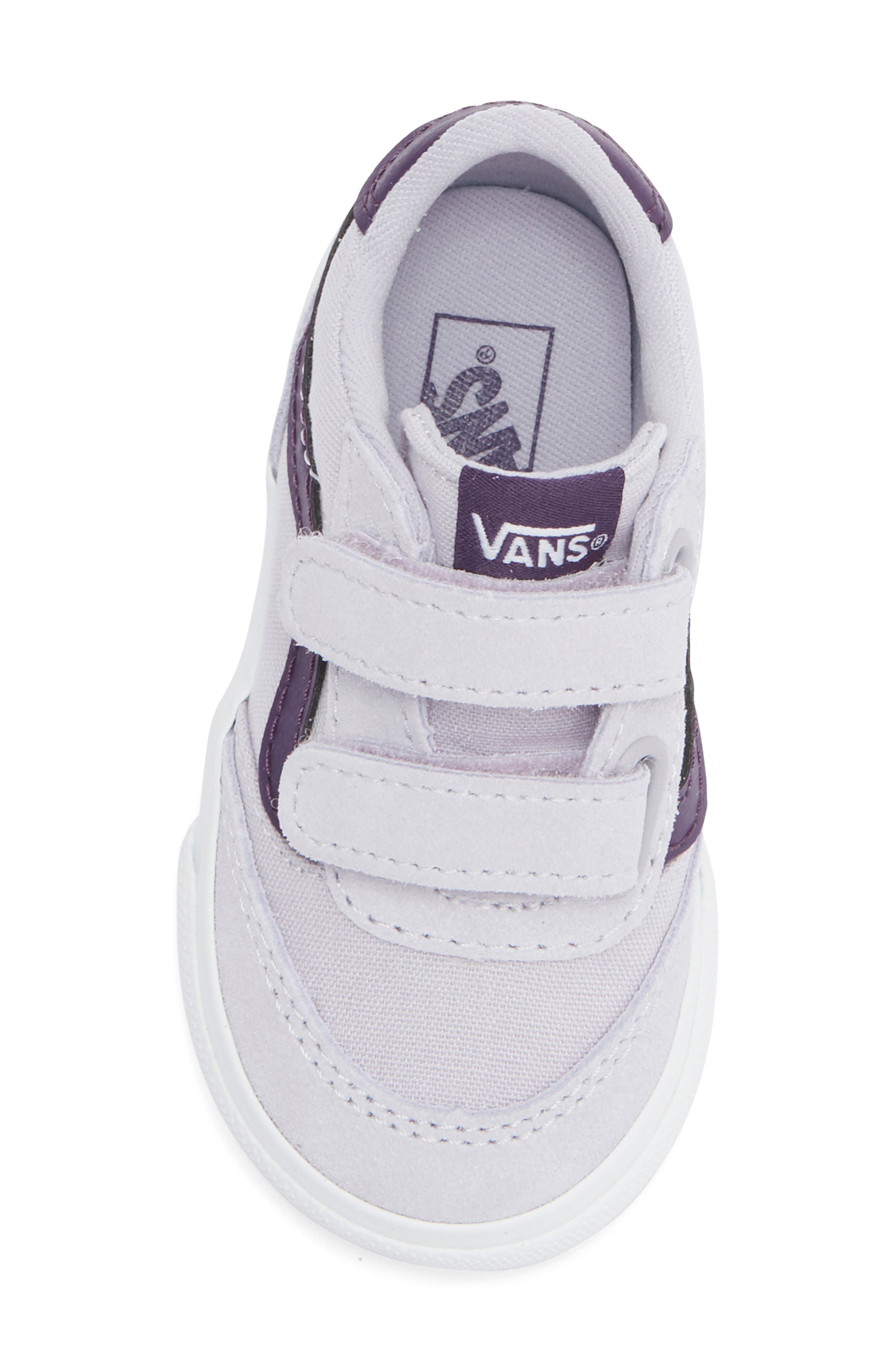 Vans Kids' Brooklyn Sneaker, Alternate, color, 2 Tone Canvas/ Suede Lilac