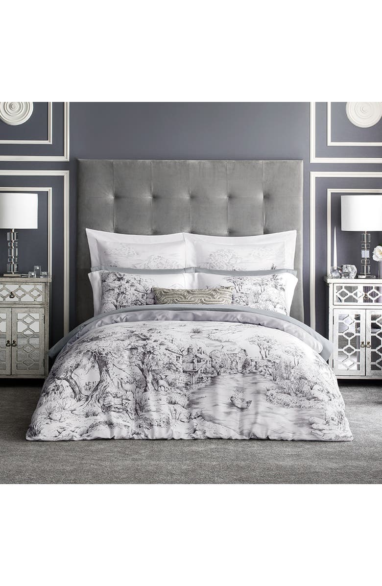 Togas Goranna duvet cover, Main, color, White