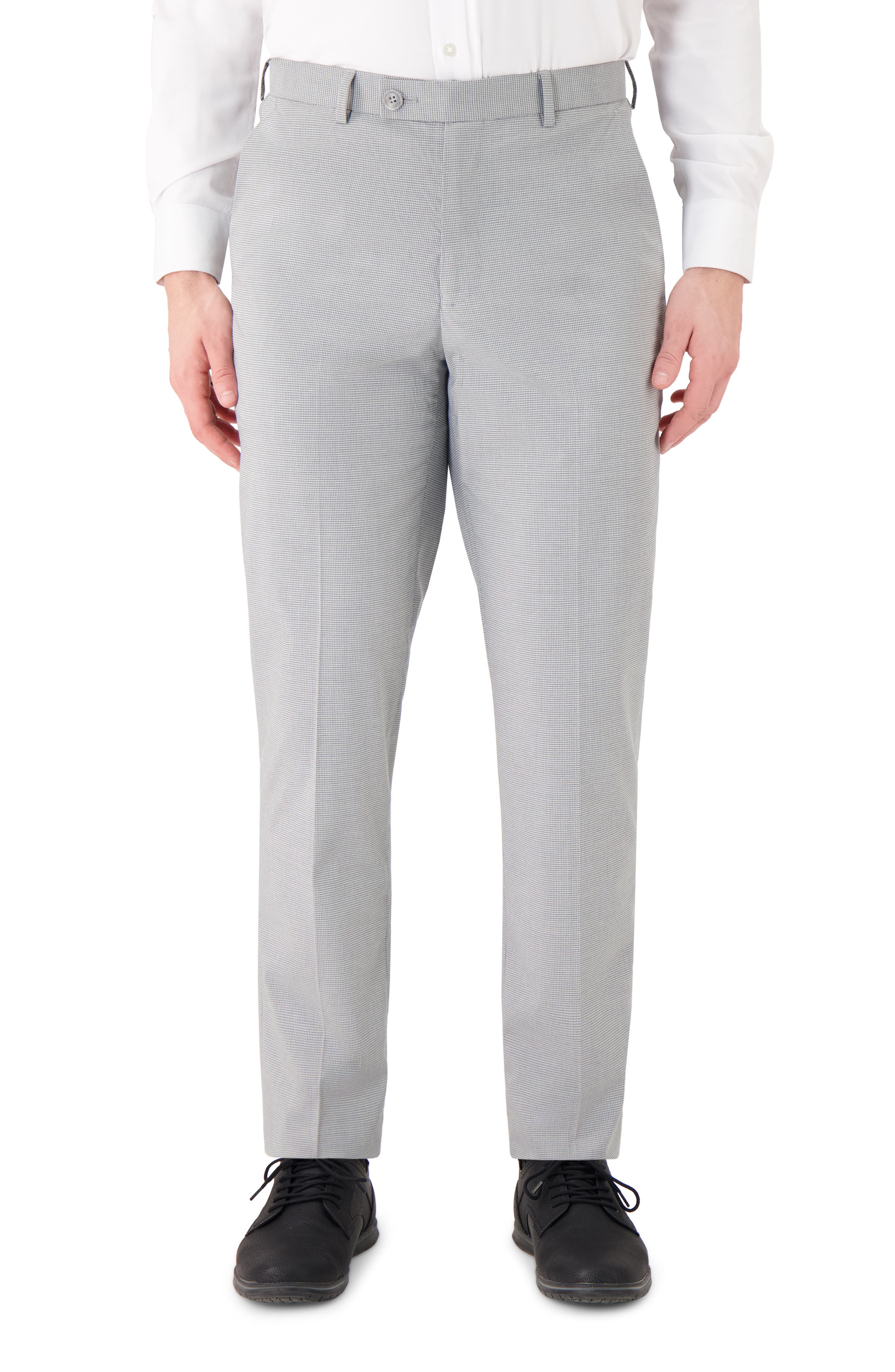 Victor Emmanuel Flat Front Dress Pants
