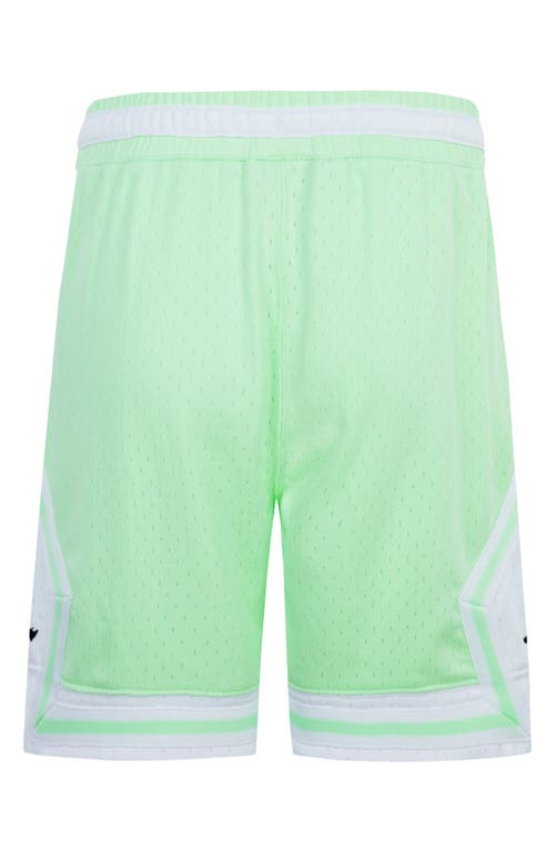 Jordan Dri-fit Sport Little Kids' Diamond Shorts In Green