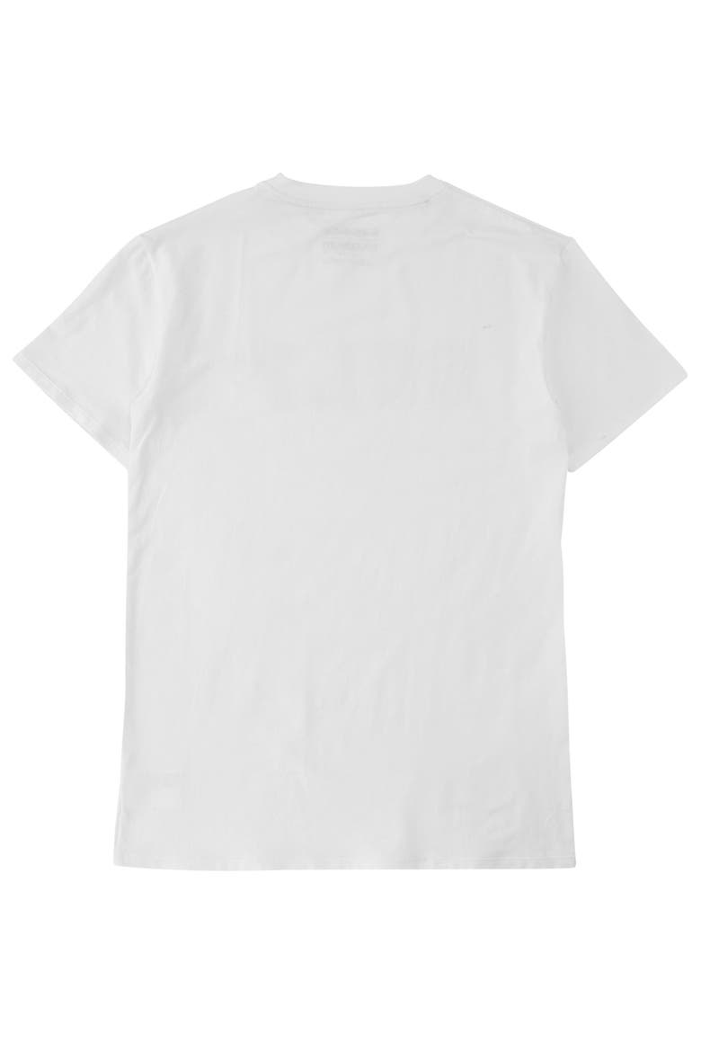 Gender Inclusive Adult Holiday Short Sleeve Graphic Tee, Alternate, color, Santa White