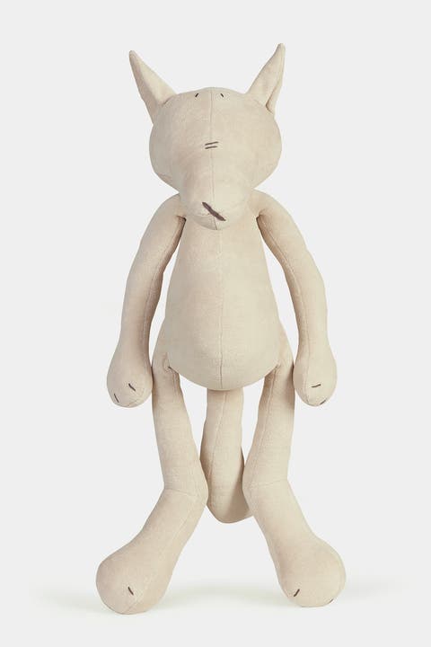 Piotr, the wolf stuffed animal