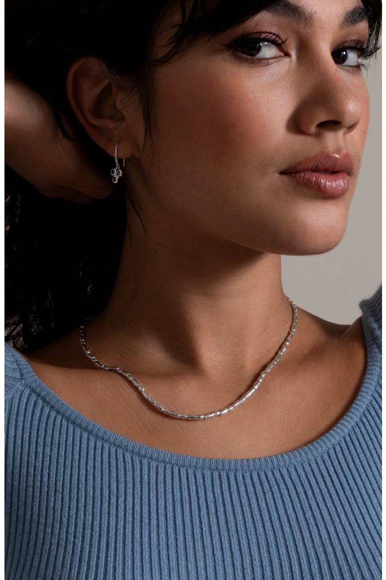 Rice Nomad Necklace, Alternate, color, Sterling Silver