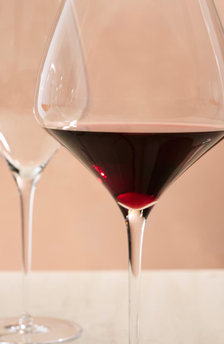 Schott Zwiesel Alloro Set of 2 Burgundy Wine Glasses, Alternate, color, Clear