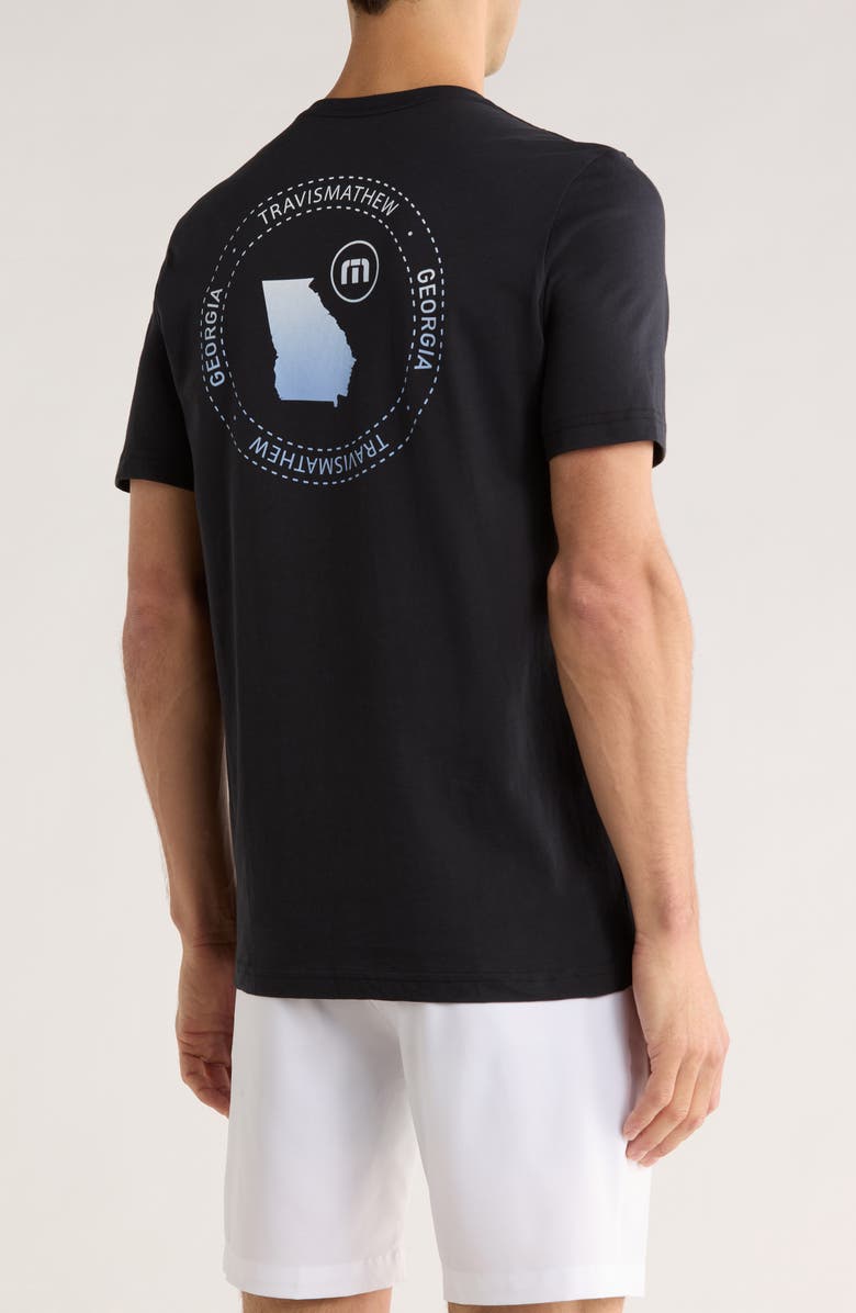 TravisMathew Paddle & Play Cotton Graphic T-Shirt, Alternate, color, Black