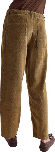 Roscoe Barrel Leg Cotton Corduroy Pants