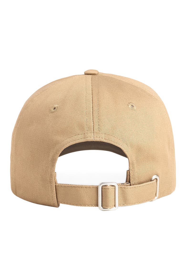 The Script Logo Baseball Cap, Alternate, color, WARM SAND