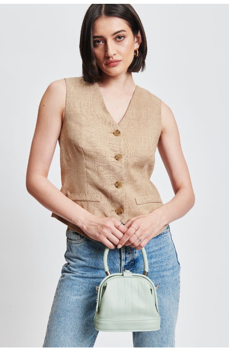 MODA LUXE Charmaine Crossbody, Alternate, color, Sage