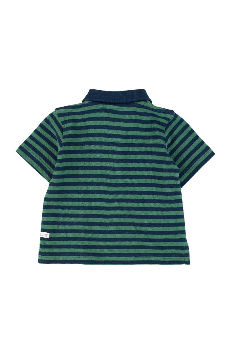 RuffleButts Boys Pique Short Sleeve Polo Shirt, Alternate, color, 