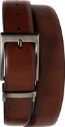 Ben Sherman Burnished Reversible Leather Belt