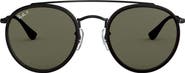Ray-Ban 51mm Polarized Round Sunglasses