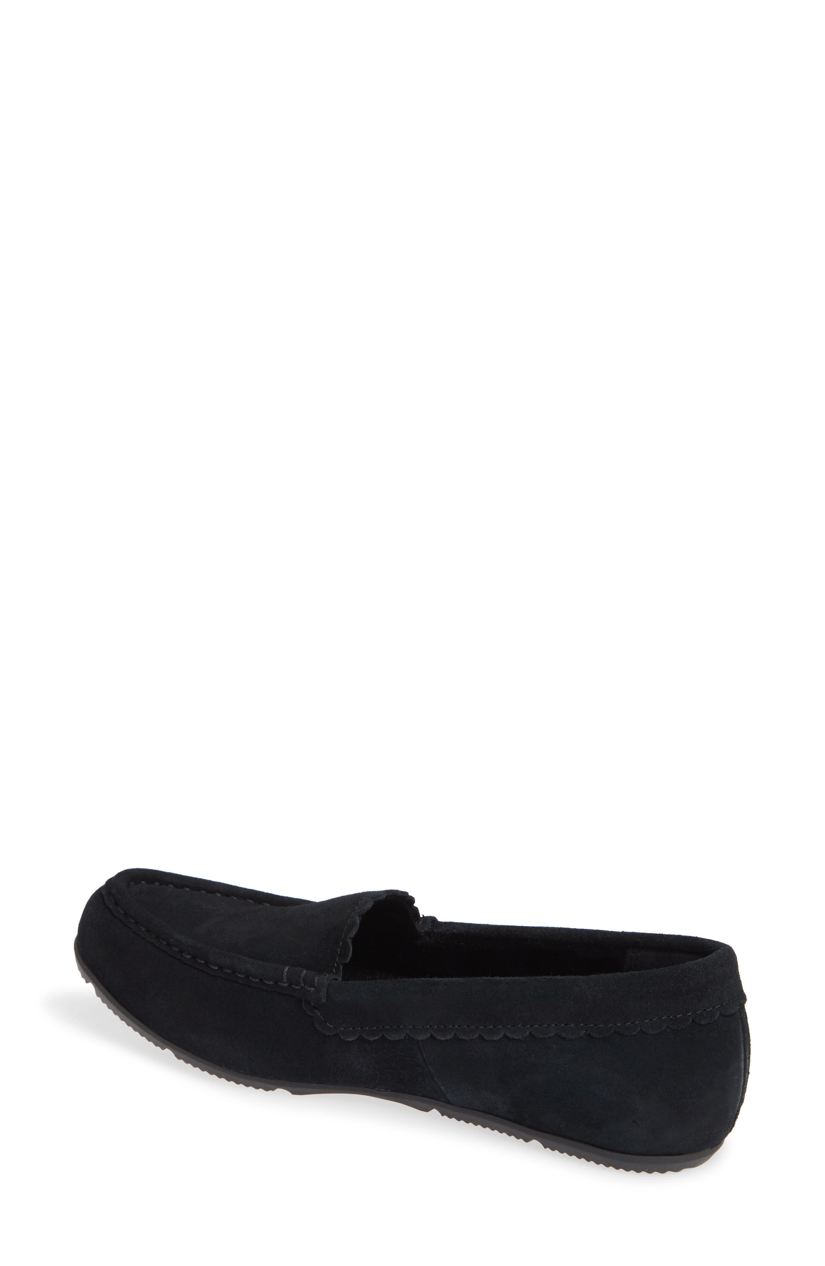 McKenzie Moccasin, Alternate, color, BLACK SUEDE