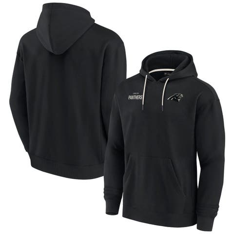 Unisex Fanatics Signature Black Carolina Panthers Elements Super Soft Fleece Pullover Hoodie